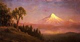 Albert Bierstadt Mount St. Helens, Columbia River, Oregon painting